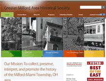 Tablet Screenshot of milfordhistory.net