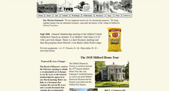 Desktop Screenshot of milfordhistory.org